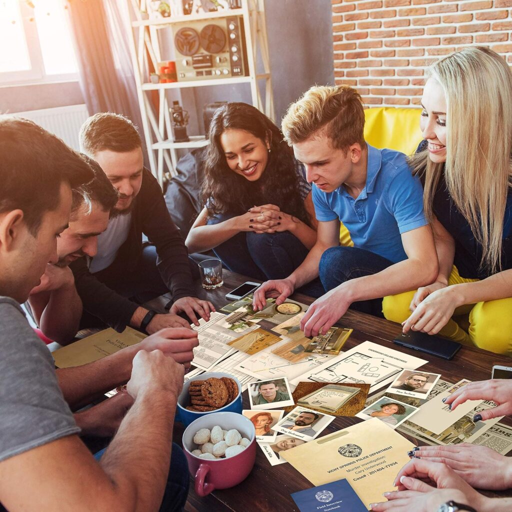 Plan a Murder Mystery Event with Friends
